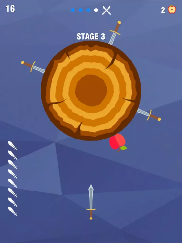 صور Knife Hit Challenge Game iPad 