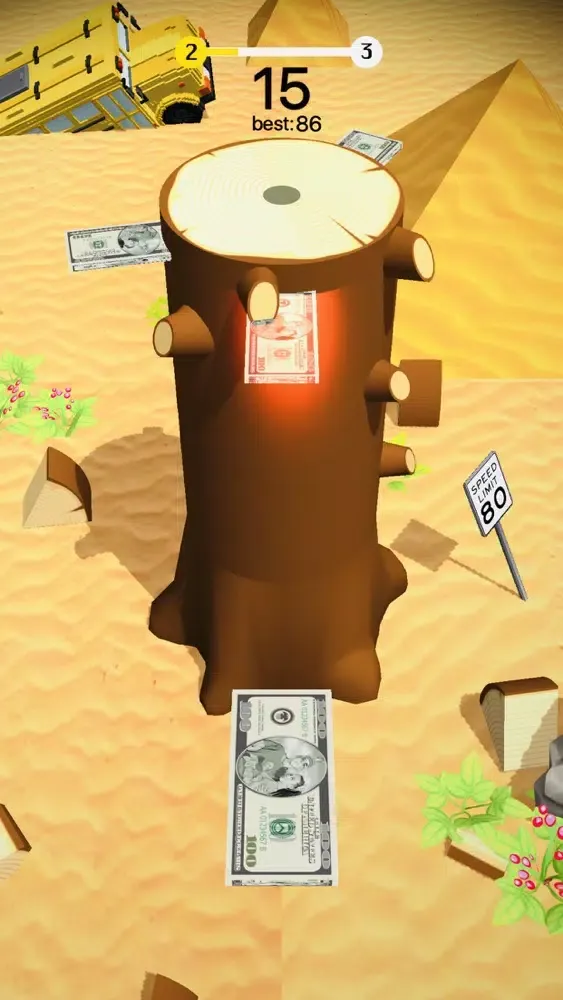 تصاویر Knife Hit 3D: Smash the Trees!