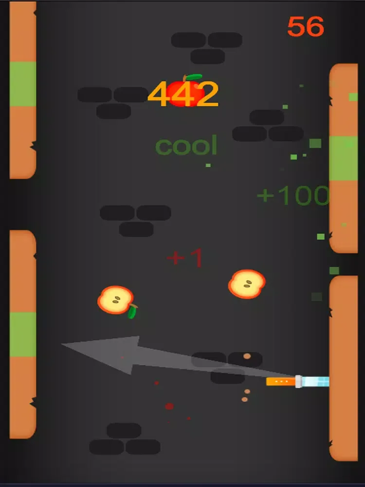 knife Hit Dash Slices Game iPad  Screenshots