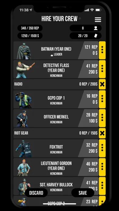 Batman Miniature Game应用截图