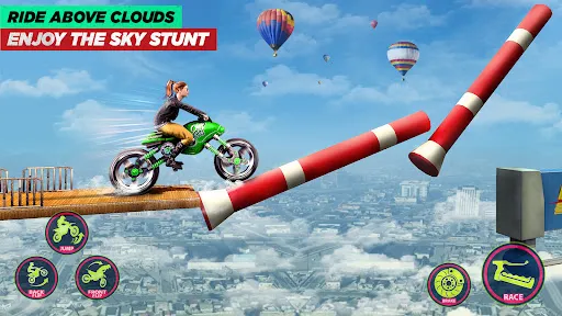 Tangkapan layar Bike Stunt Game: Tricks Master