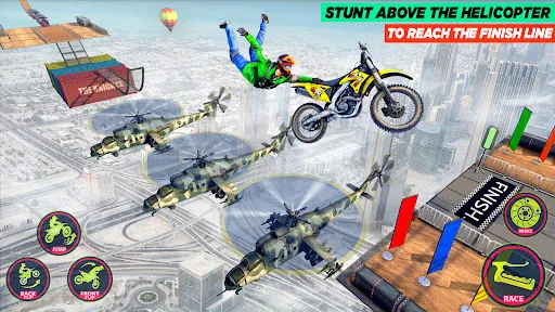 Tangkapan layar Bike Stunt Game: Tricks Master