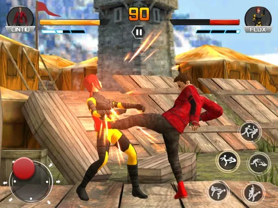 Kung Fu Fight: Ninja Fighter iPad  Screenshots
