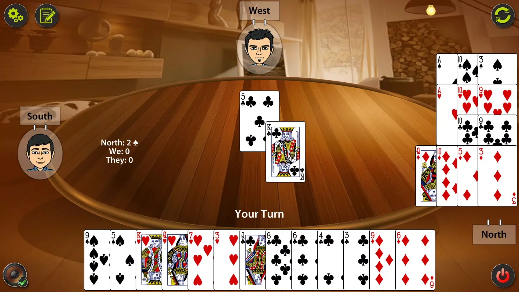 Capturas de pantalla de Auction Bridge & IB