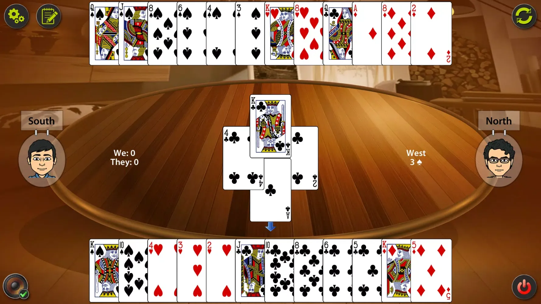 Capturas de pantalla de Auction Bridge & IB