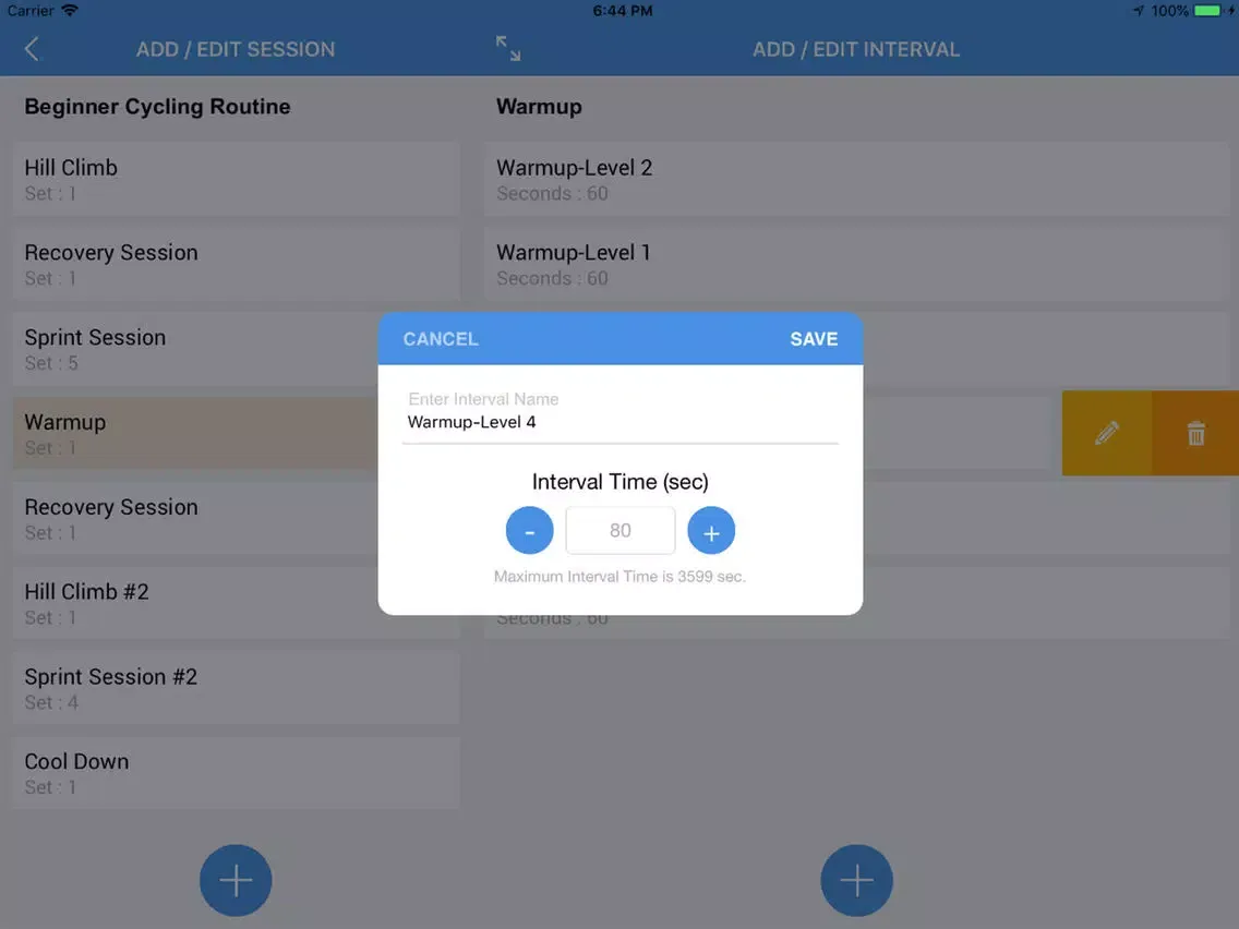 Capturas de pantalla de Cycling Workouts and More iPad 