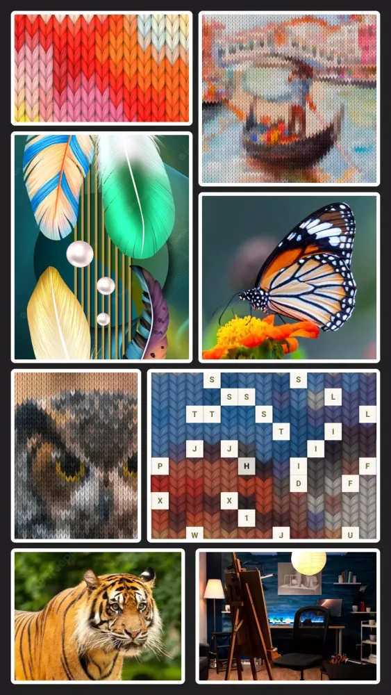 Knitting & Cross Stitch Screenshots