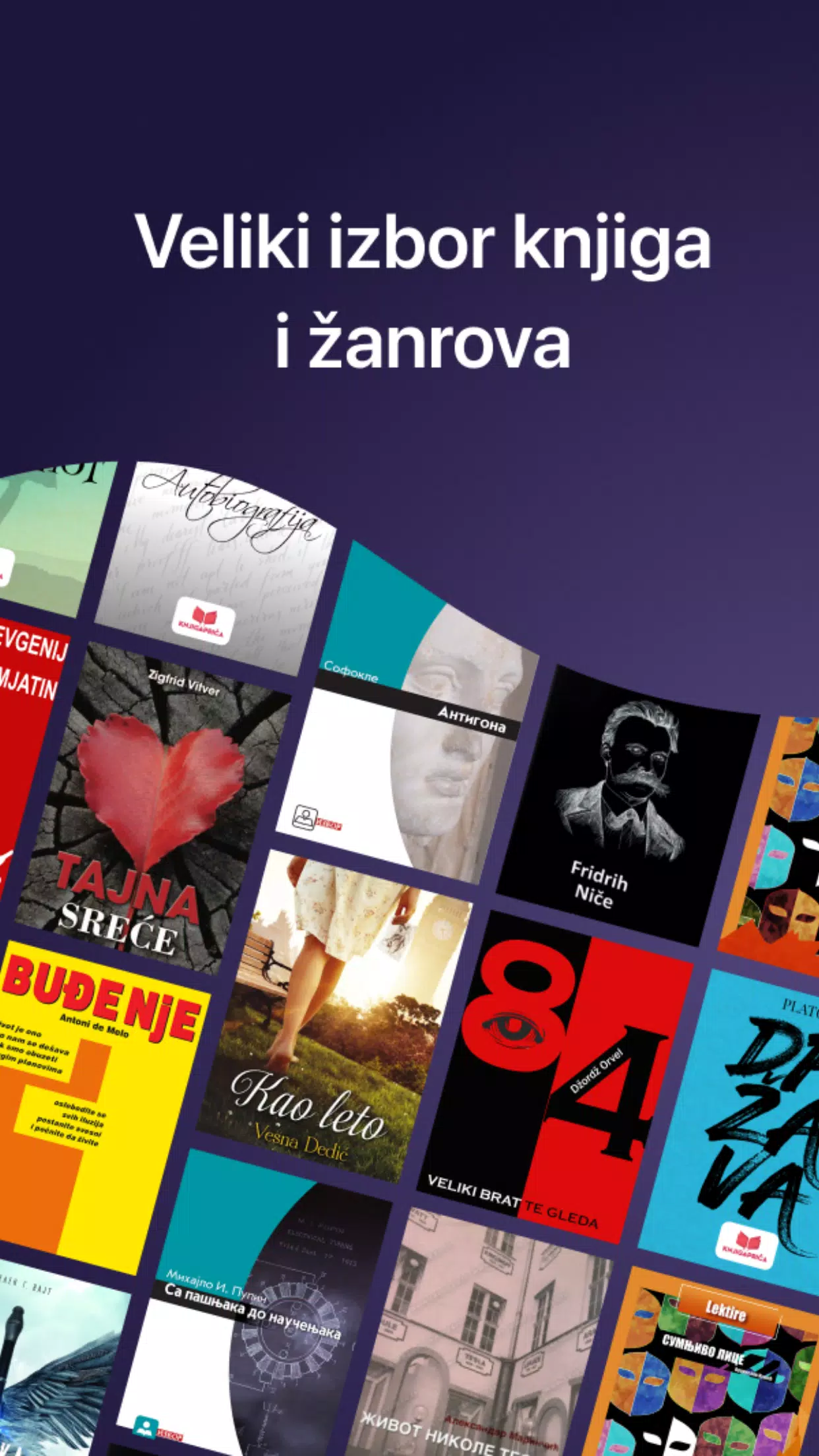 Knjigapriča - audio knjigezrzuty ekranu aplikacji6