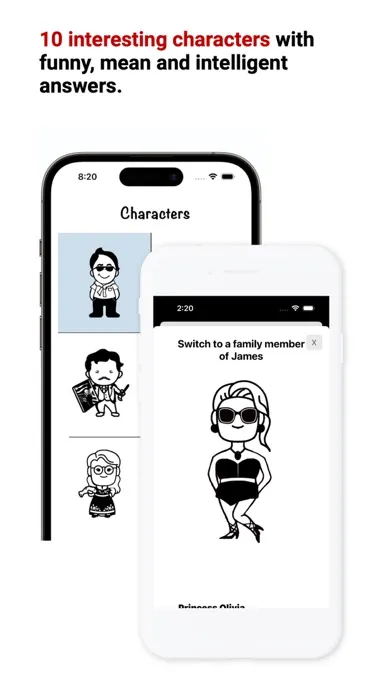 JAMES: AI Chat GBT & AI Image Screenshots