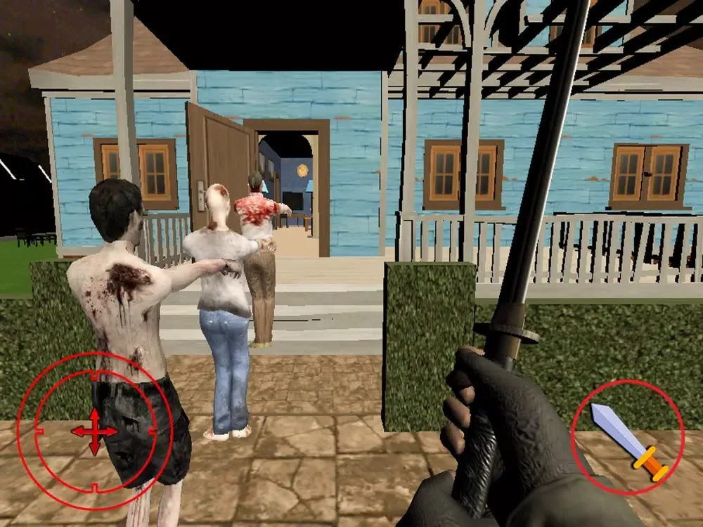Captures d'écran de Knock All Zombie: Horror Games iPad 