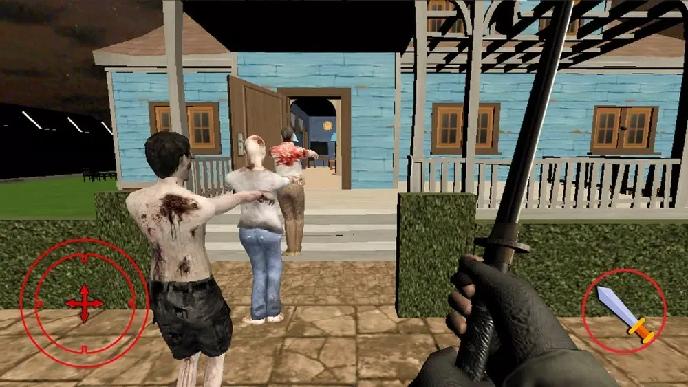Captures d'écran de Knock All Zombie: Horror Games