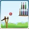 Knockdown Bottle Shooting