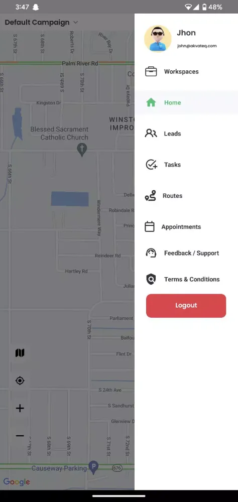 Скриншоты Knockio Sales (Canvassing App)