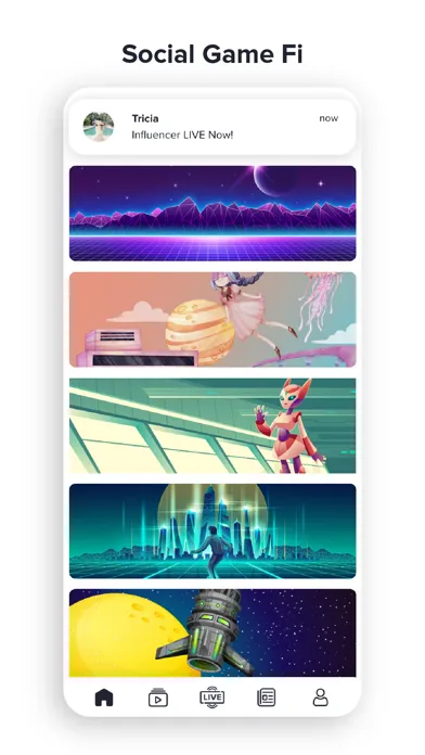 Capturas de pantalla de Knock Knock SocialFi