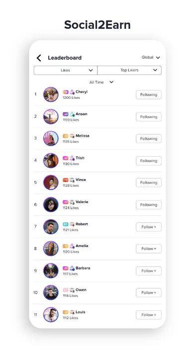 Capturas de pantalla de Knock Knock SocialFi