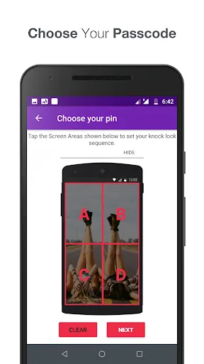 Knock lock screen - Applock Ekran Görüntüleri
