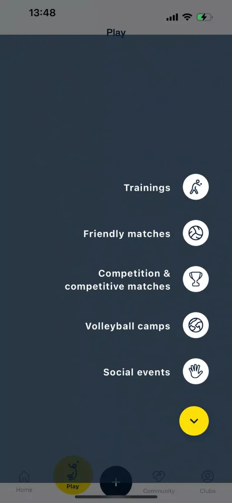 Captures d'écran de Volley World
