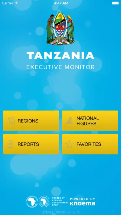 Capturas de tela do Tanzania Executive Monitor