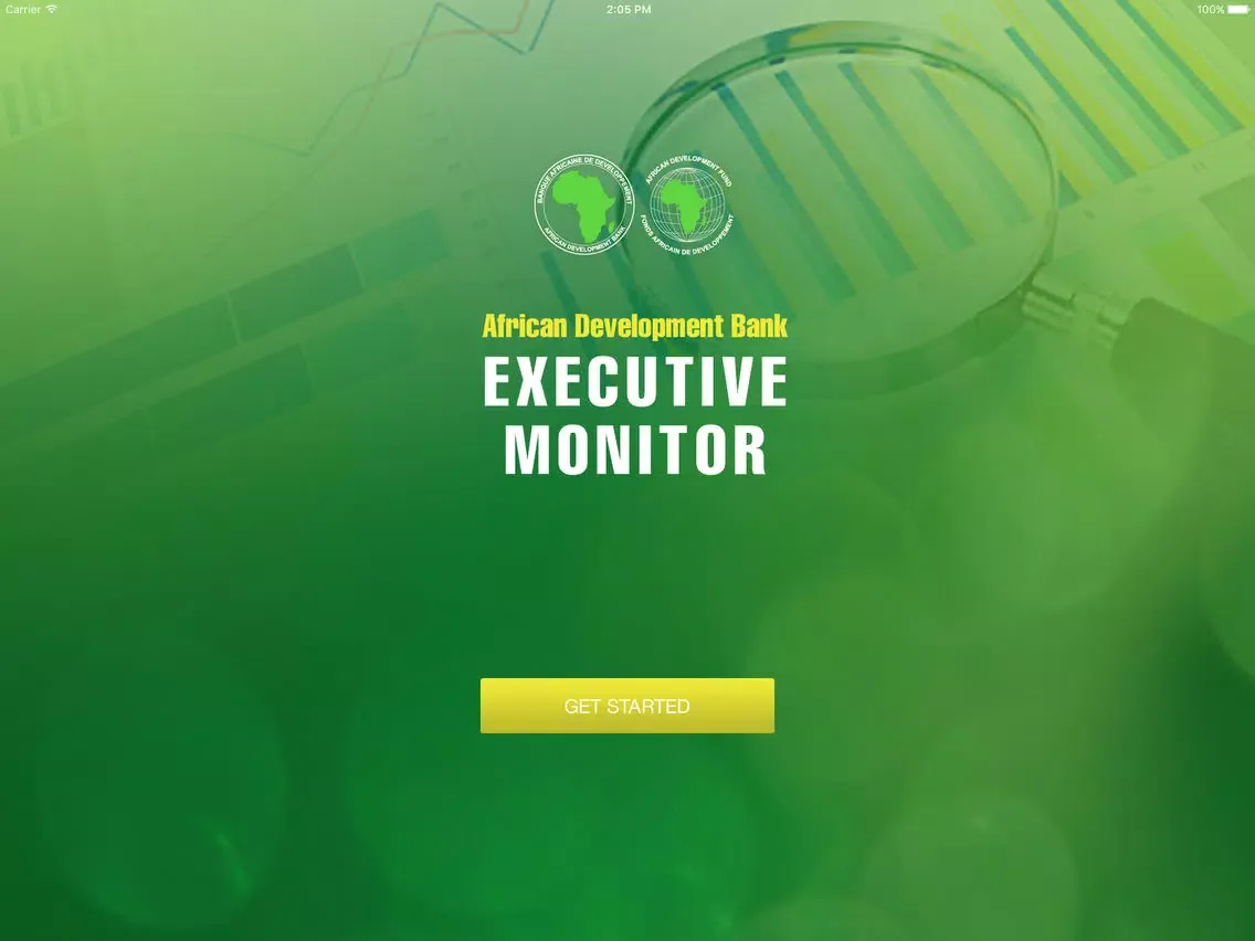 AfDB Executive Monitor iPad 应用截图