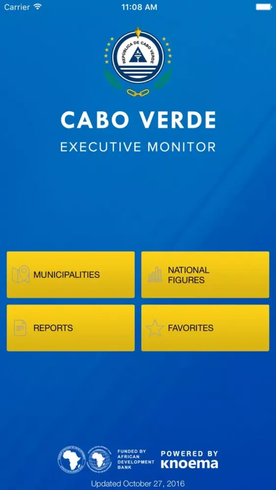 Cabo Verde Executive Monitor Screenshots