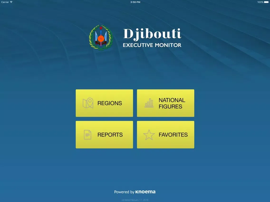 Djibouti Executive Monitor iPad  Screenshots