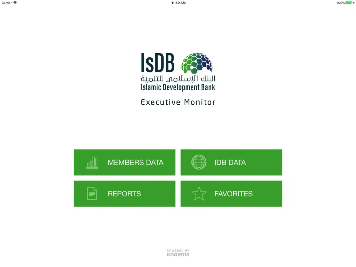 صور IsDB Executive monitor iPad 