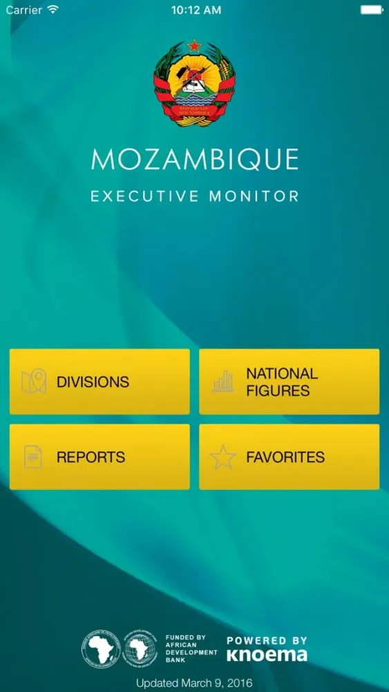 Captures d'écran de Mozambique Executive Monitor