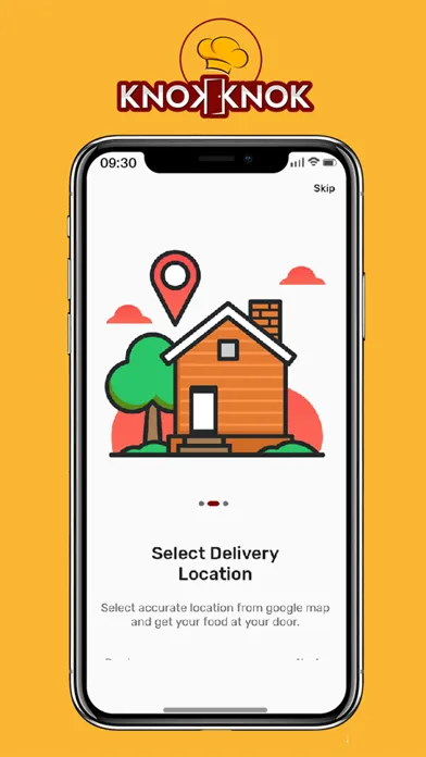 KNOK KNOK - Food Delivery应用截图