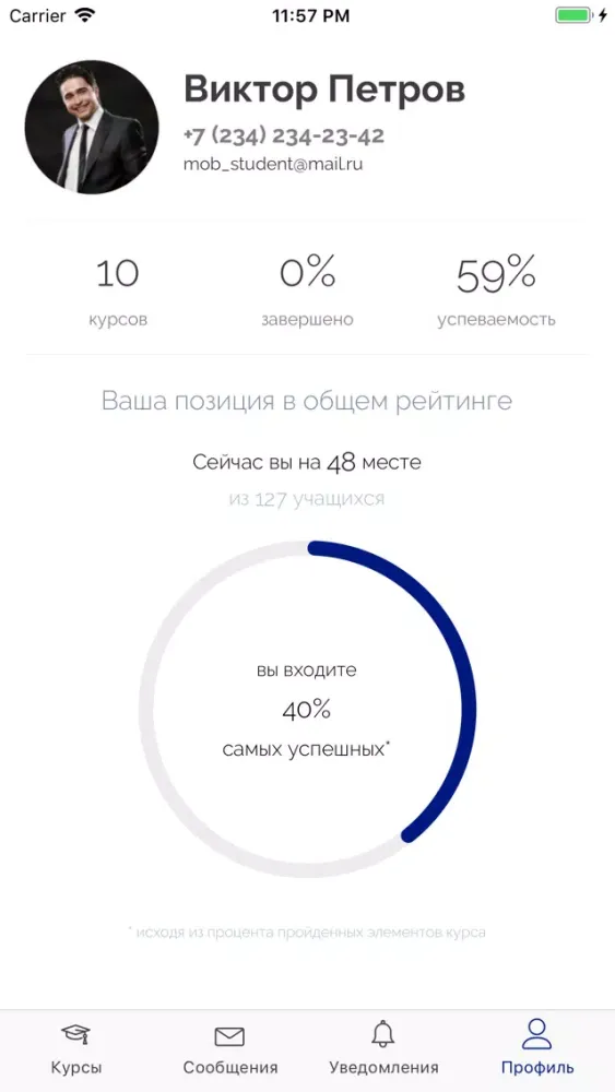 Capturas de tela do РозаОбучение