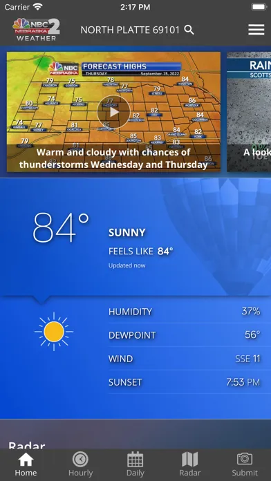KNOP News 2 Weather Ekran Görüntüleri