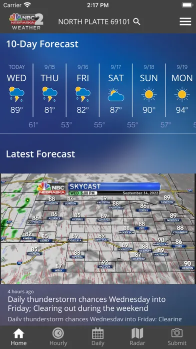 KNOP News 2 Weather Ekran Görüntüleri