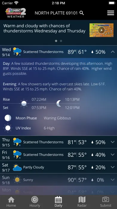 KNOP News 2 Weather Ekran Görüntüleri