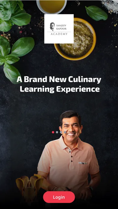 Zrzuty ekranu Sanjeev Kapoor Academy