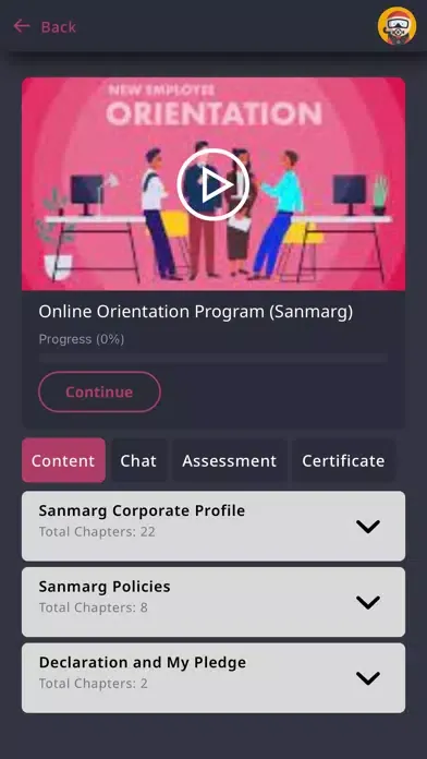 Ảnh chụp màn hình của IESD Programs