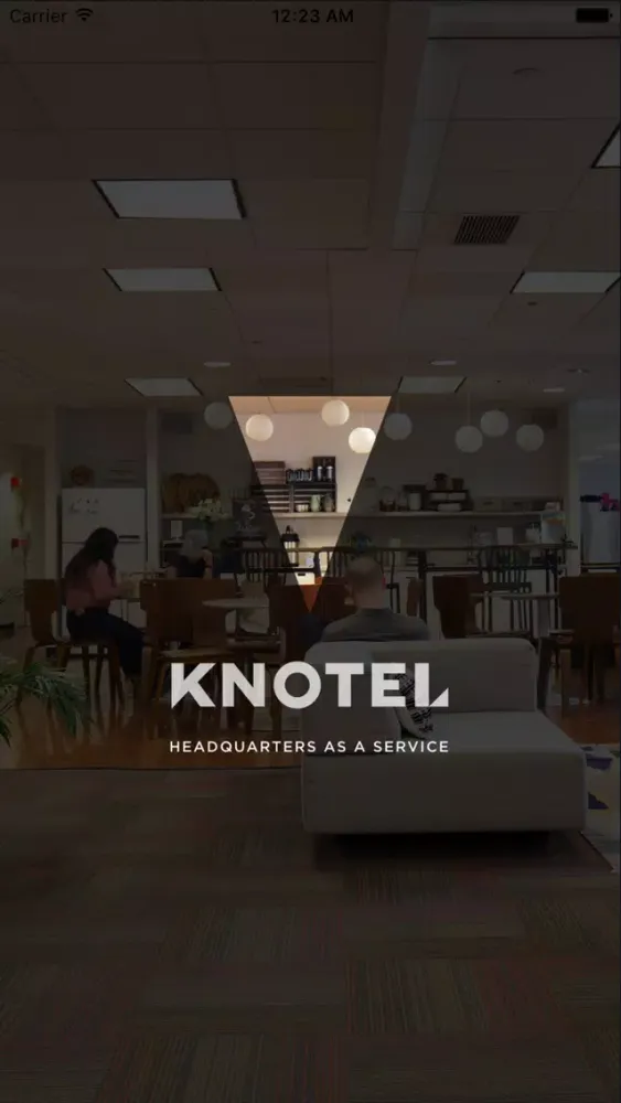 Ảnh chụp màn hình của Knotel