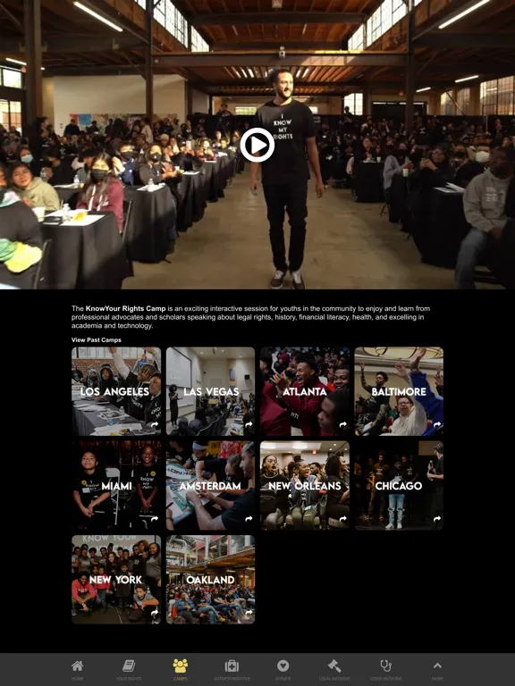 تصاویر Know Your Rights Camp iPad 