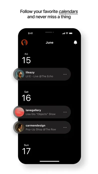 Know : Video Event Calendar. سکرین شاٹس
