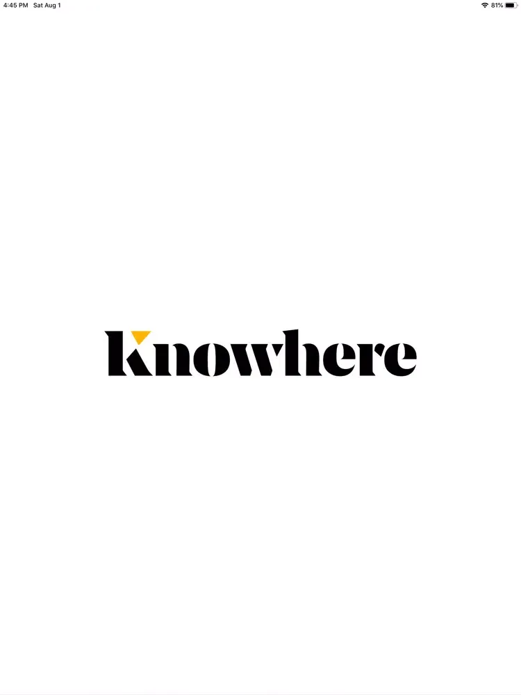 Capturas de tela do Knowhere News iPad 