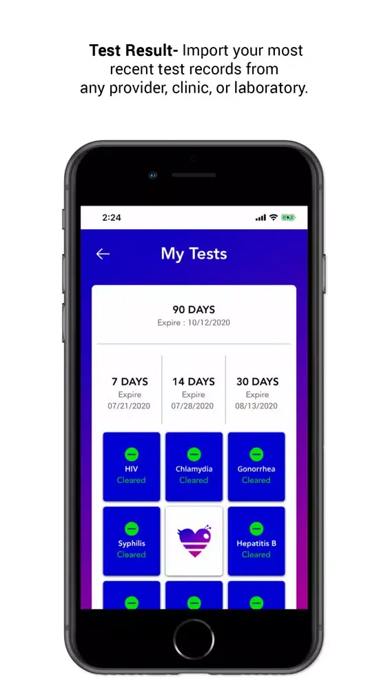 Knowit - Sexual Health Status স্ক্রিনশট