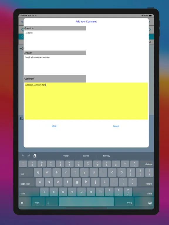 Medical Terminology by Branch iPad  Ekran Görüntüleri