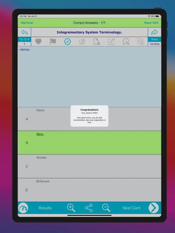 Medical Terminology by Branch iPad  Ekran Görüntüleri