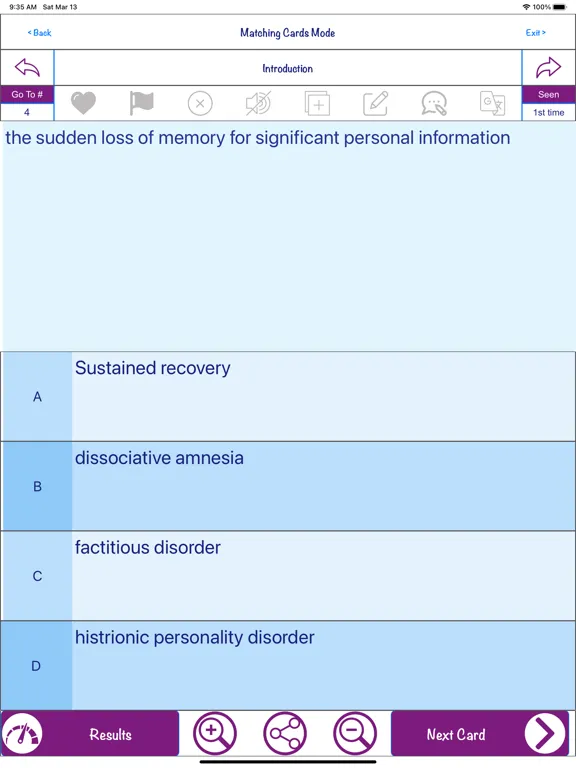 Counselor Exam materials &Quiz iPad  Ekran Görüntüleri