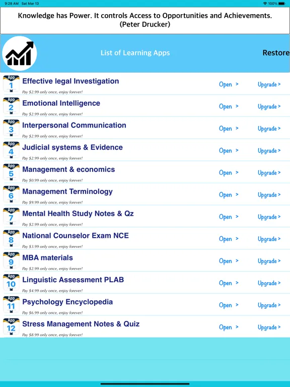 Counselor Exam materials &Quiz iPad  Ekran Görüntüleri