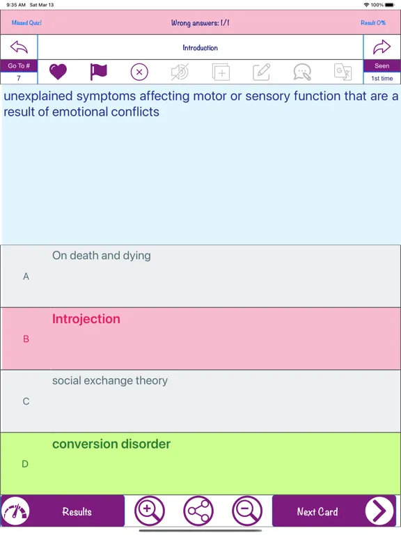 Counselor Exam materials &Quiz iPad  Ekran Görüntüleri