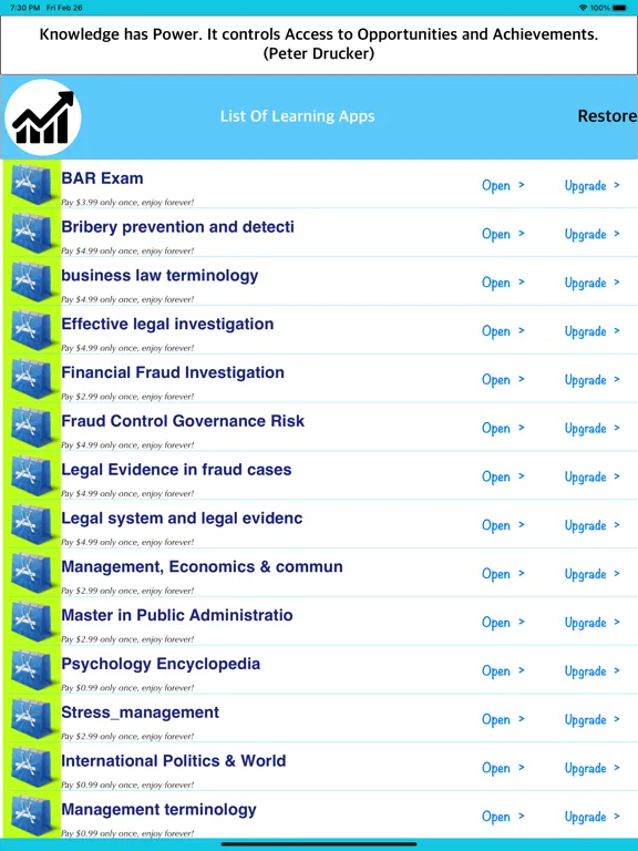 Law materials & Legal Evidence iPad  Ekran Görüntüleri