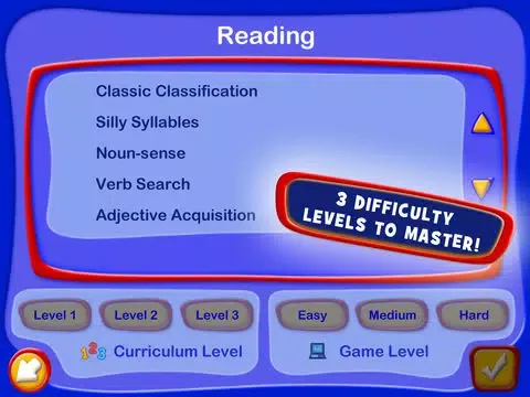 JumpStart® Blast-Off: Early Reading iPad  Ekran Görüntüleri