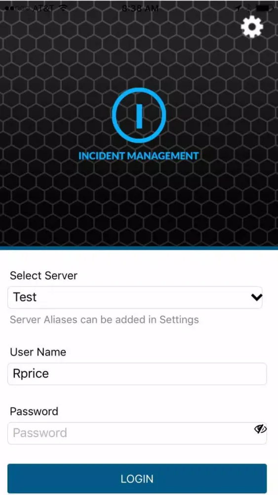 Zrzuty ekranu Incident Mobile Management