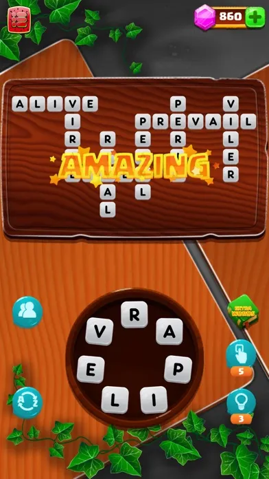 Captures d'écran de Wordy Puzzler