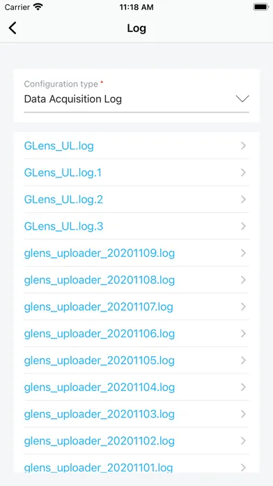 Zrzuty ekranu iLens Connect
