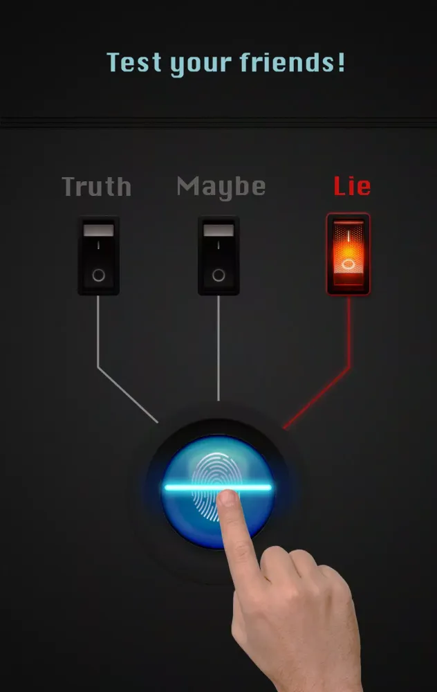 Capturas de pantalla de Lie Detector Test - Prank 2024